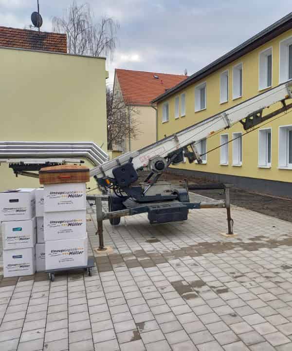 Möbellift in Cottbus Büroumzug